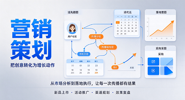 新洲区营销策划